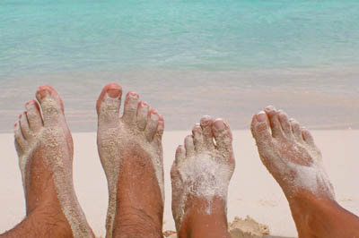 Feet on the Beach