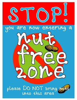 Nut free zone!