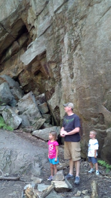 Our family on a hike