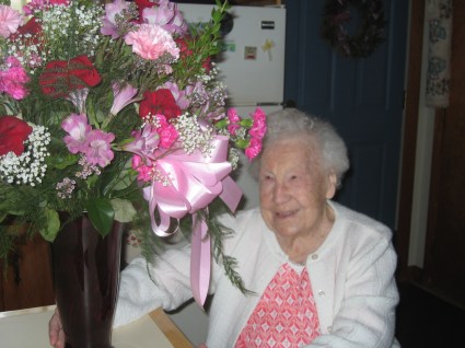 Frances Gonski 100 yr and spring 2014 003