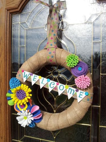 Spring wreath