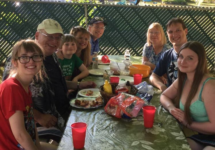Rick Mary Rose Tim G Steph and us family Guillette Churchills summer 2016.jpg