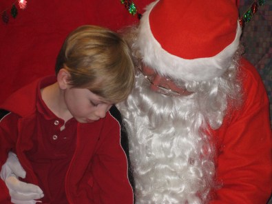 Santa and Timmy pic for   mommyblog.JPG